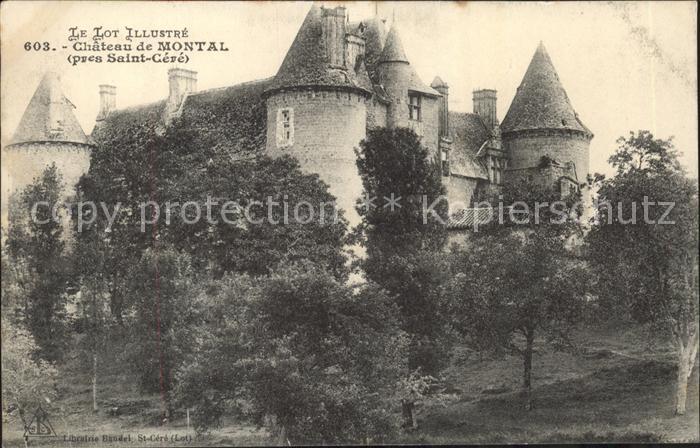 Saint-Cere Chateau de Montal Serie Le Lot illustre