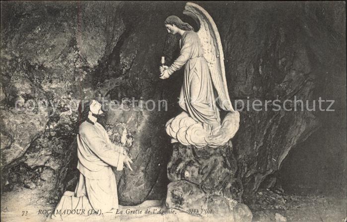 Rocamadour Grotte de l'Agonie