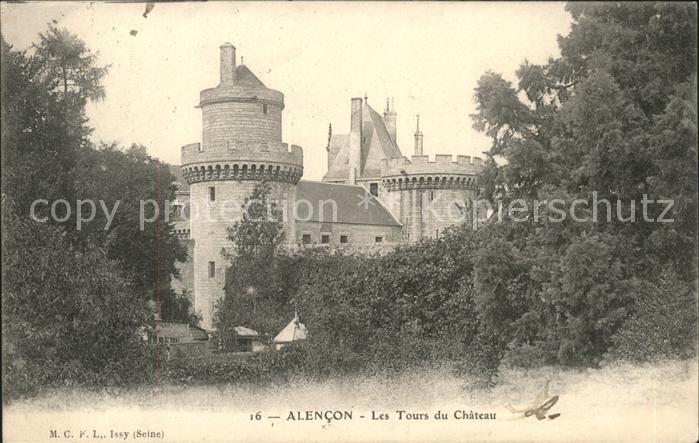 Alencon Les Tours du Chateau