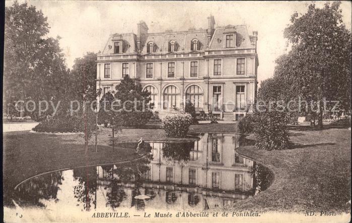 Abbeville 80 Somme Musee d_Abbeville et de Ponthieu Etang