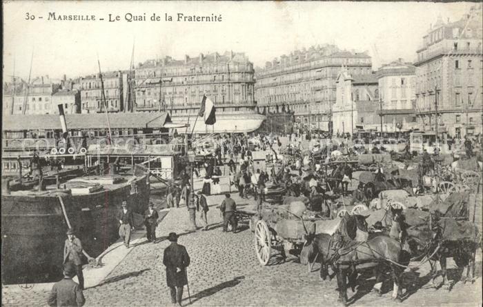Marseille Bouches-du-Rhone Quai de la Fraternite