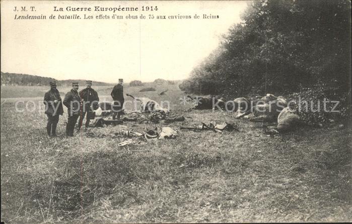 Reims Champagne Ardenne Lendemain de bataille La Guerre Europee