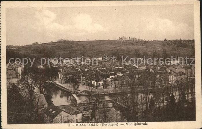 Brantome Vue generale