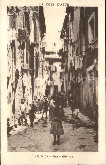 Nice Alpes Maritimes Une vieille rue