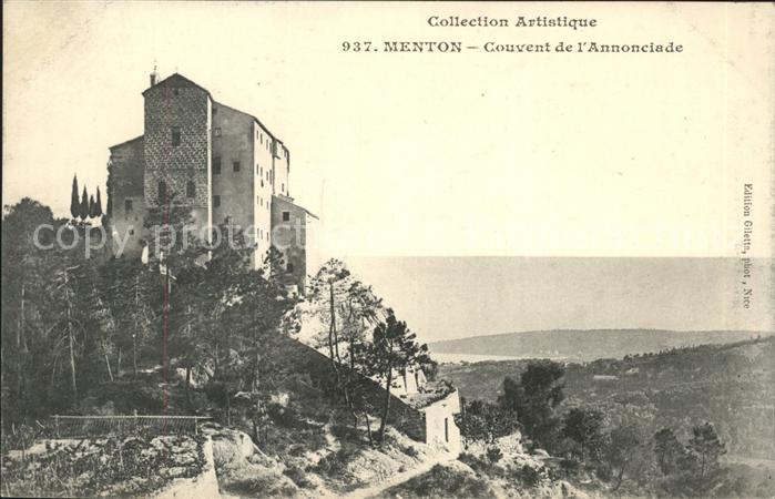 Menton Alpes Maritimes Couvent de l'Annonciade