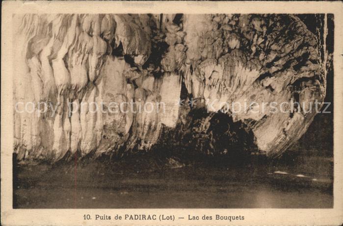 Hoehlen Caves Grottes Puits de Padirac Lac des Bouquets