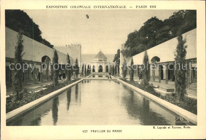 Exposition Coloniale Internationale Pari Pavillon du Maroc
