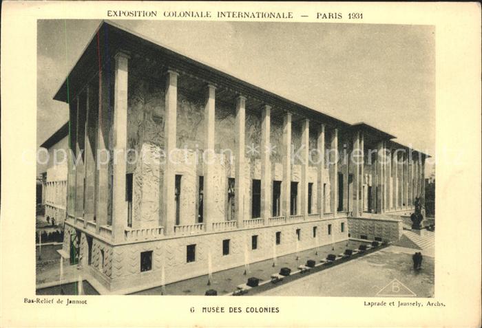 Exposition Coloniale Internationale Pari Musee des Colonies