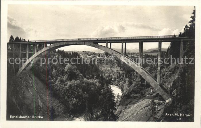 Foto Herpich M. Nr. 531 Echelsbacher Brücke
