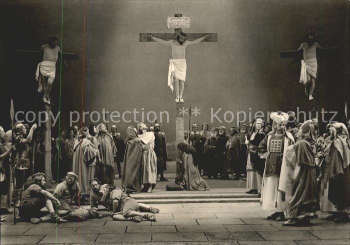 Passionsspiele Oberammergau Kreuzigung