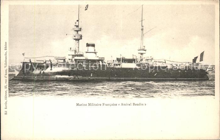 Marine Militaire Francaise Amiral Baudin