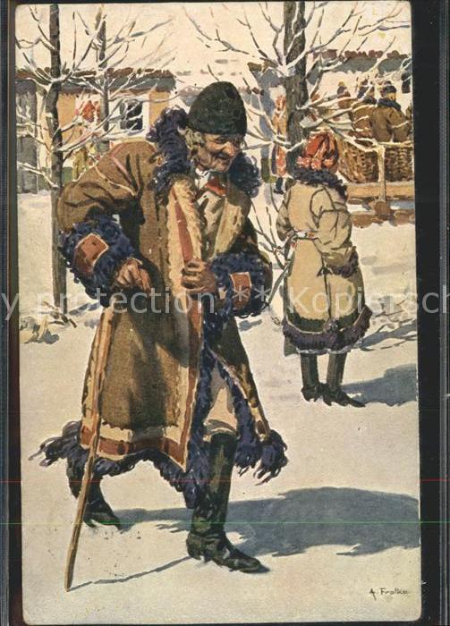 Kuenstlerkarte A. Froika Nr. 624-4 Minerva-Praha