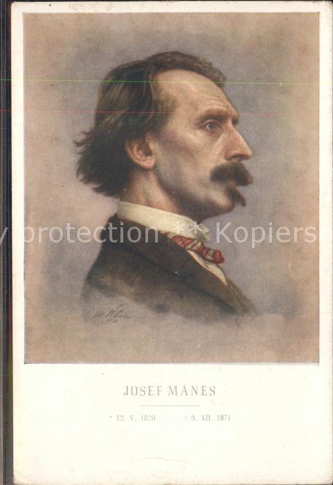 Persoenlichkeiten Josef Manes Künstlerkarte