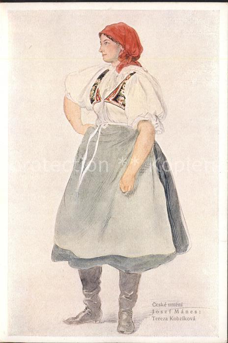 Manes Josef Ceske umeni Tereza Kobzikova Nr. 25 Tra