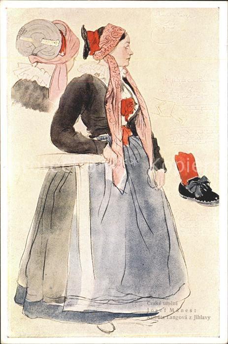 Manes Josef Alzbeta Langova z Jihlavy Ceske umeni N