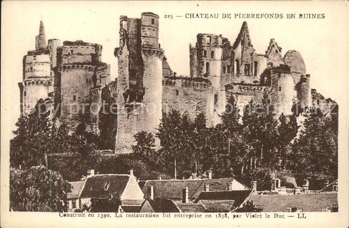 Pierrefonds Oise Chateau