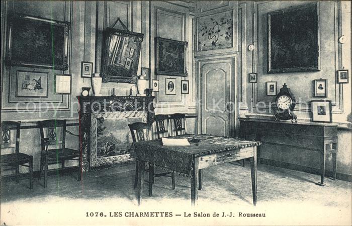 Les Charmettes Le Salon J.J. Rousseau