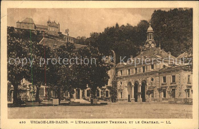 Uriage-les-Bains Isere L Etablissement Thermal Chateau