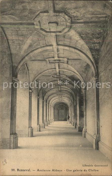 Bonneval d Eure-et-Loir Ancienne Abbaye galerie
