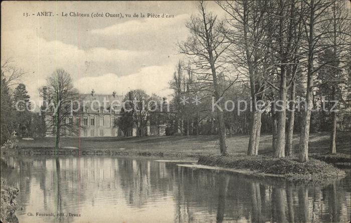 Anet Chateau Piece de eau