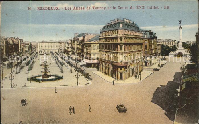 Bordeaux Les Allees de Tourny Cours Juillet