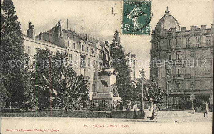 Nancy Lothringen Place Thiers