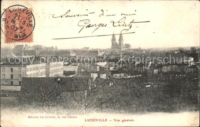 Luneville Vue generale
