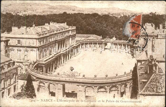 Nancy Lothringen L Hemicycle de la Carriere