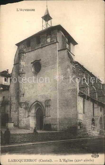 Laroquebrou Cantal Eglise