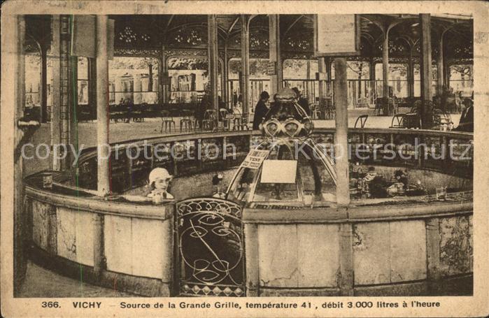 Vichy Allier Source de la Grande Grille
