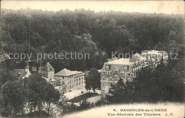 Bagnoles-de-l Orne Vue Generale Thermes Fliegeraufnahme