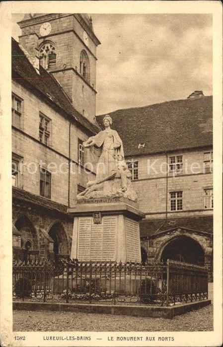 Luxeuil-les-Bains Monument aux Morts