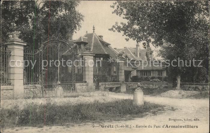 Gretz-Armainvilliers Entree du Parc