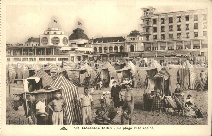 Malo-les-Bains Strand Plage Casino