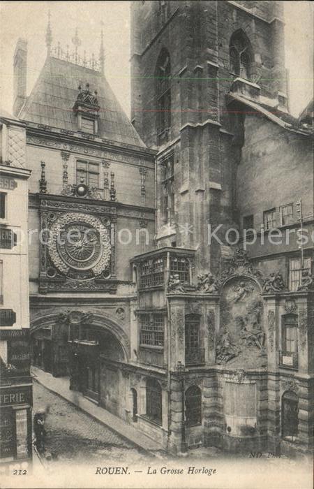 Rouen La Grosse Horloge