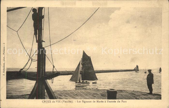 Croix Belfort Vendree Le Signaux de Maree entree Port