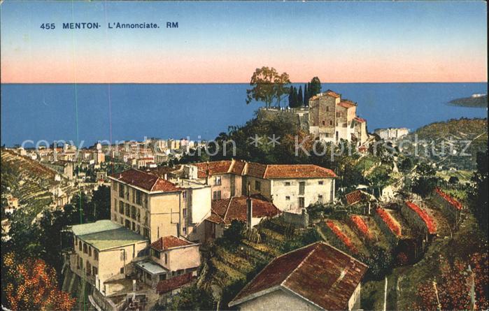 Menton Alpes Maritimes Annonciate