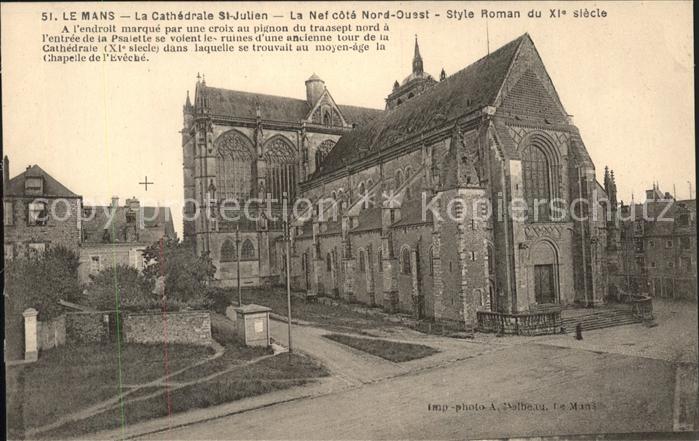 Le Mans Sarthe Cathedrale St-Julien