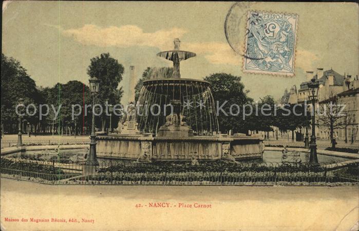 Nancy Lothringen Place Carnot