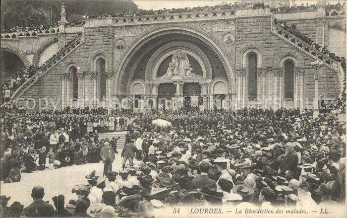 Lourdes Hautes Pyrenees Benediction des malades