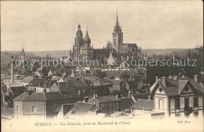 Evreux Generale prise du Boulevard