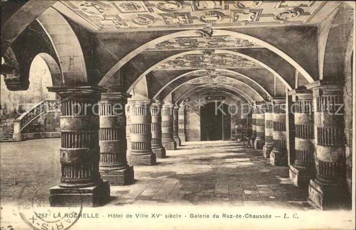 La Rochelle Charente-Maritime Hotel de Ville Galerie du Rez