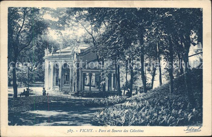 Vichy Allier Parc et WSource des Celestins