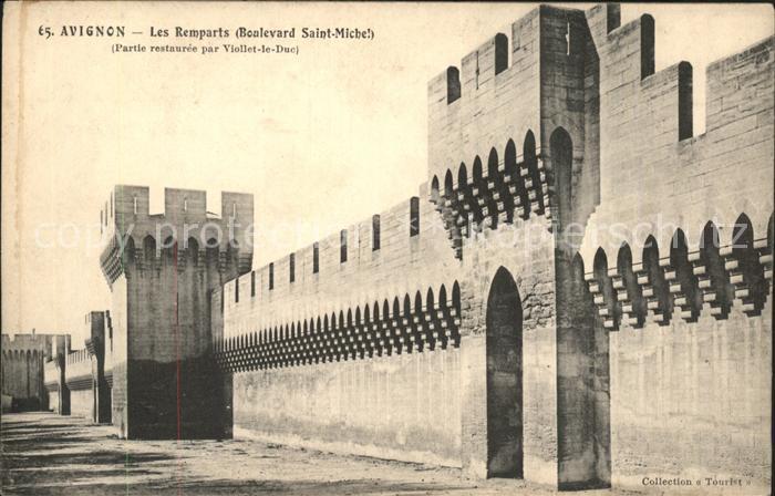 Avignon Vaucluse Boulevard Saint-Michel