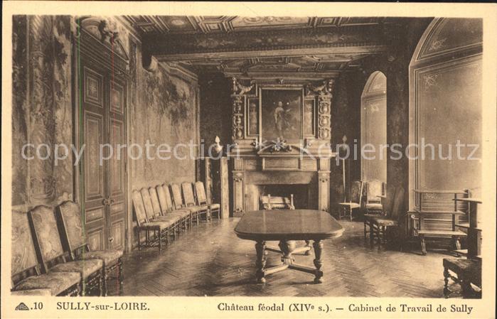 Sully-sur-Loire Chateau feodal