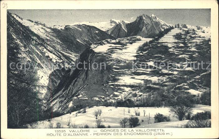 Valloire Savoie Gorges de la Valloirette