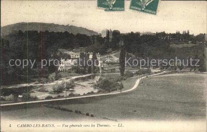 Cambo-les-Bains Vue generale Thermes