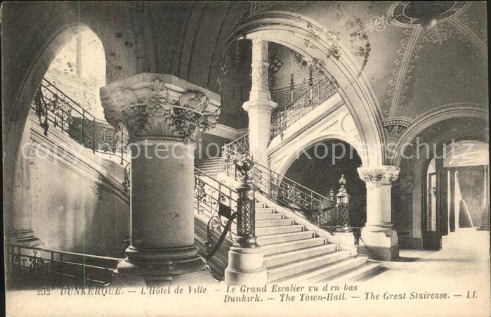 Duenkirchen Dunkerque Grand Escalier Town-Hall