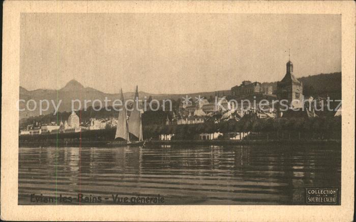 Evian-les-Bains Haute Savoie Bains Vue generale