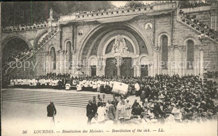 Lourdes Hautes Pyrenees Benediction des Malades